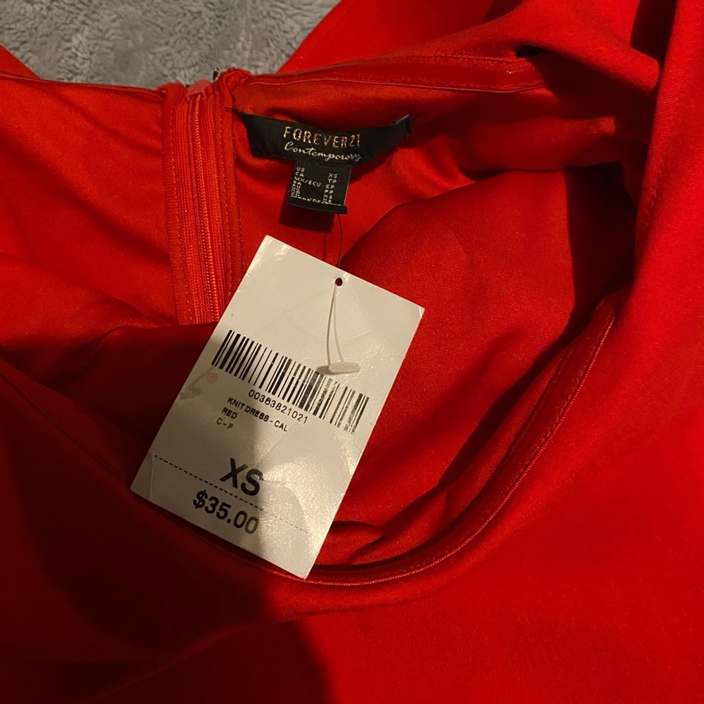 Red dress